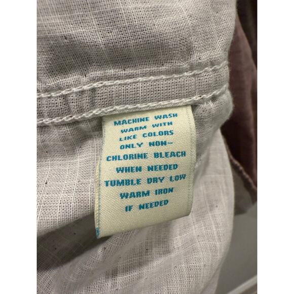 Caribbean Men’s XL Long Sleeve Shirt Two Chest Pockets Collared Button Front - Picture 7 of 7